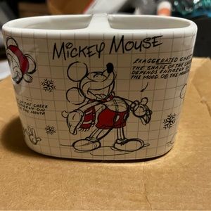 Christmas Mickey Mouse bathroom set